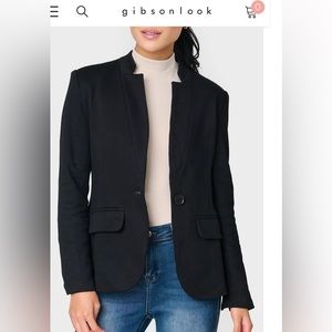 NWT Gibsonlook Notch Collar Blazer